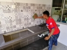 Kitchen Mosaic Impian Emas Kitchen 厨房