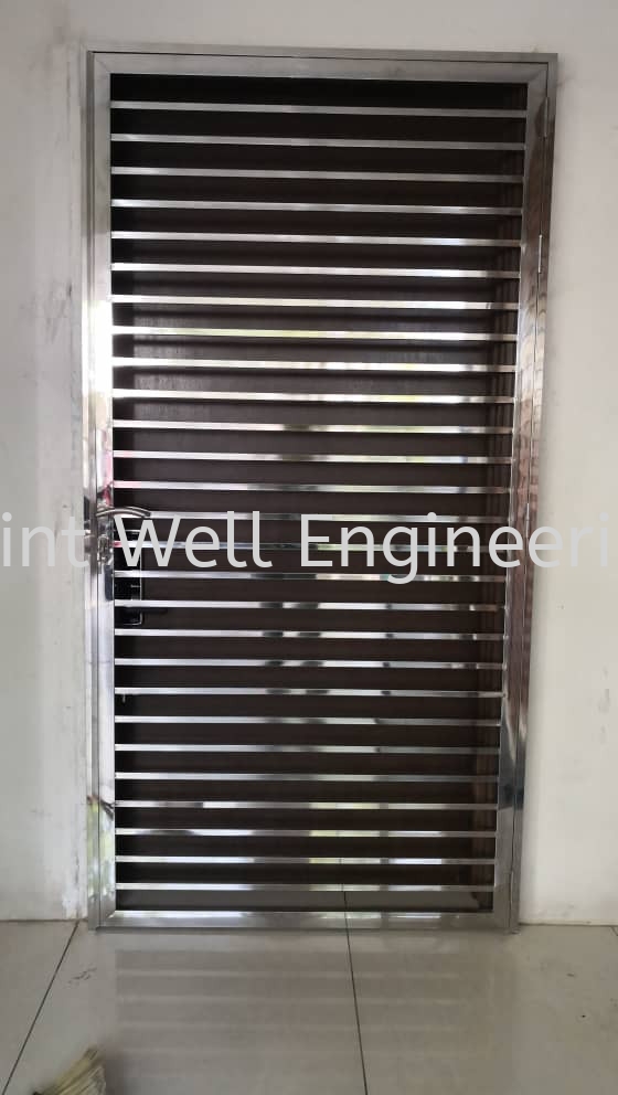 Safety Living Door Unequal And Single Door Stainless Steel Parlour Doors