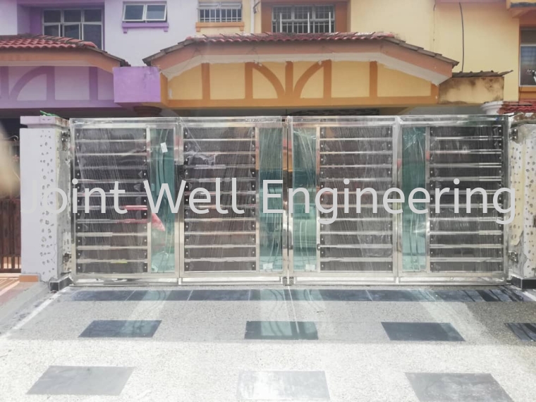 Main Gate Folding Gate Stainless Steel Main Gate