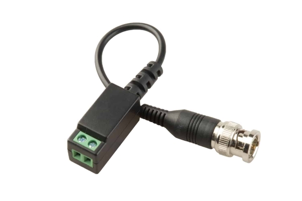 1 Port HD AHD/TVI/CVI 1080p Video Balun, BNC & Screw Terminal Type