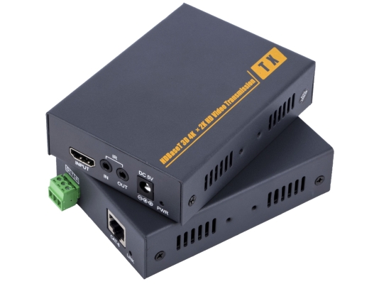 HDMI Extender Over Cat5e/6 With IR & RS-232 Ports