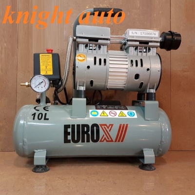 Eurox EAX-5010 / EAX5010 10Liter Silent Oil Less/Free Air Compressor IDB0250