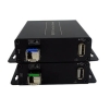 USB 2.0 To Fiber Optical Extender Set USB Over Fiber Extenders Video Audio Transmission Equipment AD-Net