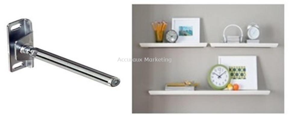 Concealed Wooden Shelves Support