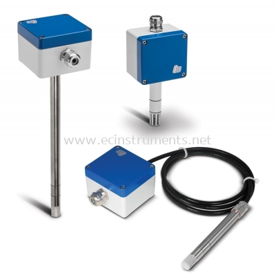 Humidity and temperature sensors, resistant to pressure or heat