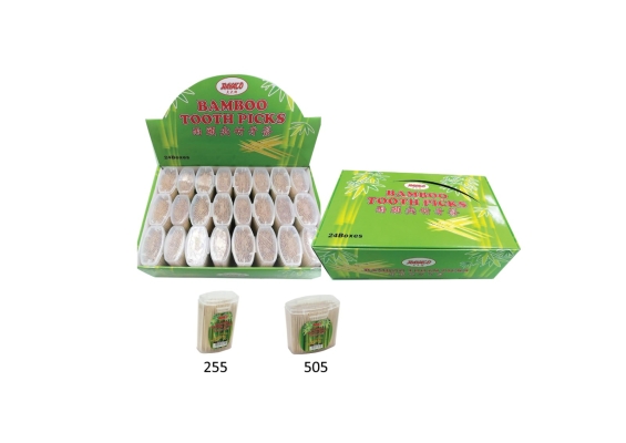 (505) Round Bamboo Toothpicks (Bottles)