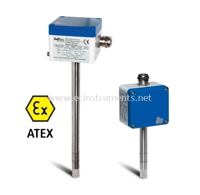 Humidity and Temperature Sensor with ATEX certificate types KC.Ex / GC.Ex
