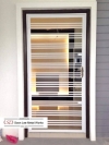 Powder Coated Metal Door Grill/Window Grill Mild Steel Door Grille GRILLE