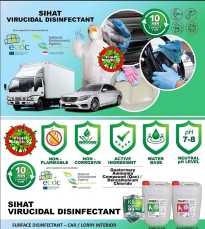 Supply Virucidal Disinfectant 