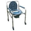 Aluminium Commode With Wheel (RM289) COMMODE CHAIR / WHEELCHAIR