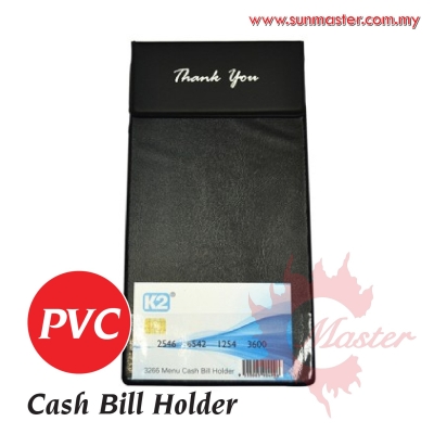 PVC Cash Bill Holder