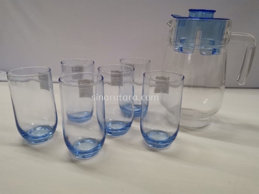 EH1001-J1010/L7B 8PCS Water Set (GB) Blue