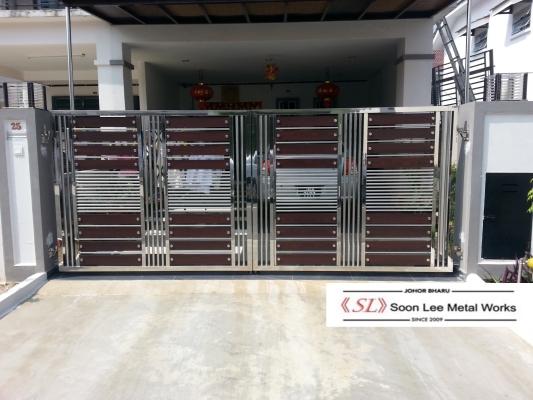 Stainless Steel Main Gate