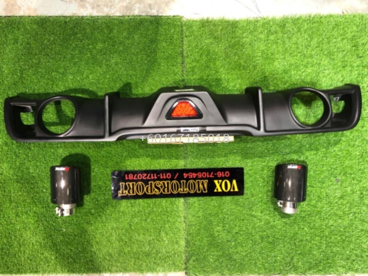 2005 2006 2007 2008 2009 2010 2011 Suzuki swift rear diffuser slr style for swift sport replace add on upgrade performance look black material new set