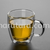 YC046 Double Glass Mugs Double-layer Mug Glass Sinar