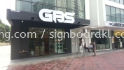 GBS 3D Led channel box up lettering frontlit signage at banggi kuala Lumpur  3D CHANNEL LED SIGNAGE