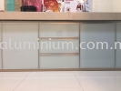 cabinet door with composite panel ( light blue)  Aluminium Cabinet Doors