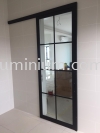  One panel hanging sliding door