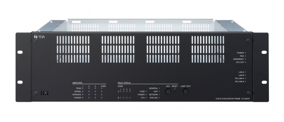 VX-3008F.TOA Voice Evacuation Frame 8SS