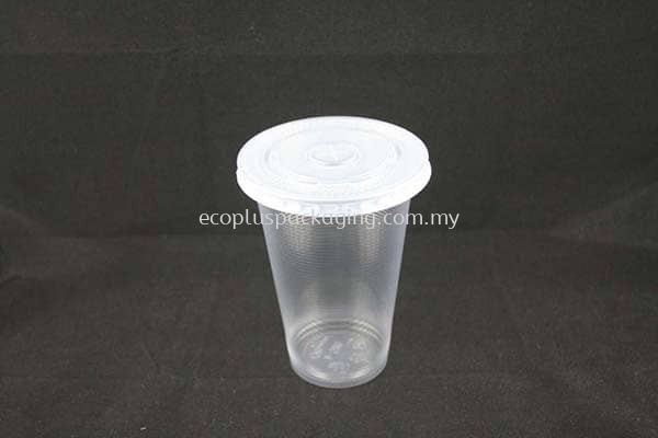 PP Cup 16oz with Lids