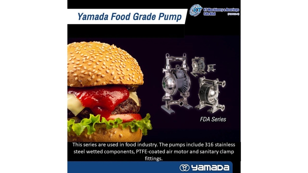Yamada Air Operated Diaphragm Pump