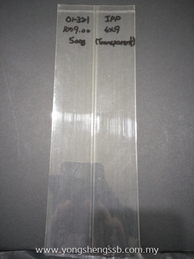 IPP 6"x9" (TRANSPARENT) (30KG/BAG)