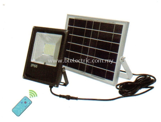 Solar Panel Floodlight - 30w