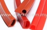 Silicone Rubber Solid Profile Extrusion Rubber Extrusion