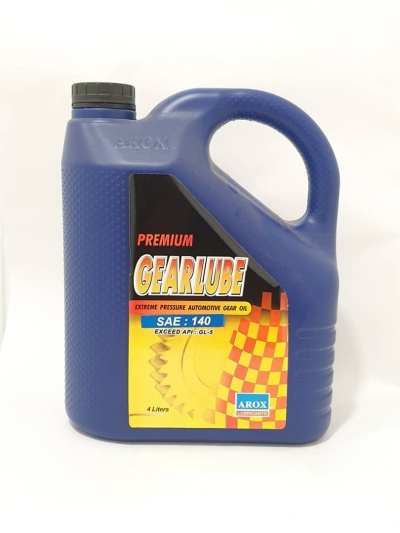 Arox Lubricants Premium Gearlube SAE 140 4 Litre