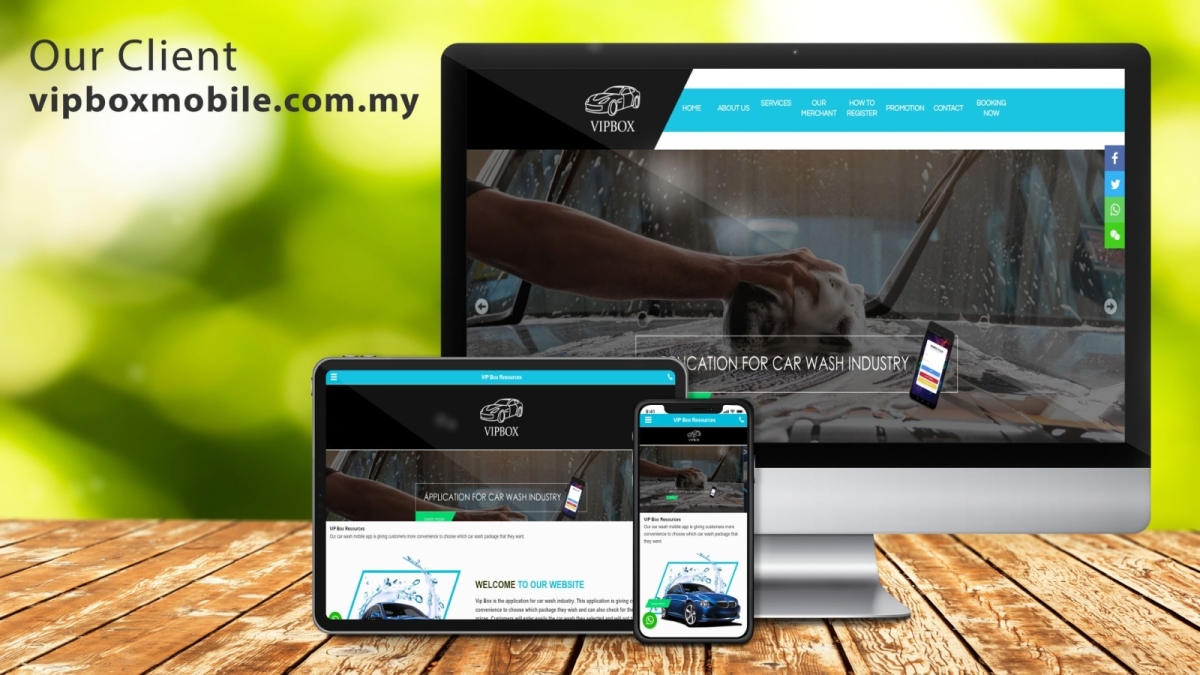 Vip Box Resources Car Wash App Mobile App Vendor Seri Kembangan Selangor Kl Malaysia Newpages Vince