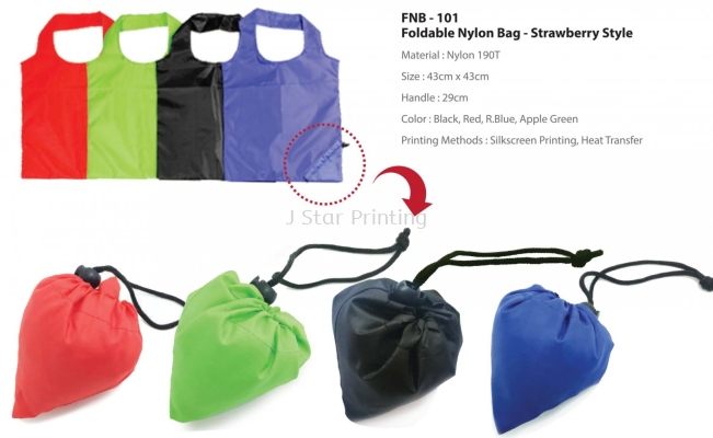 Foldable Nylon Bag FNB 101