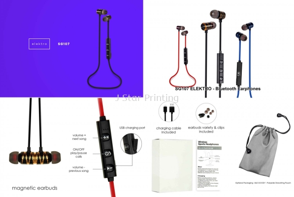 Audio Bluetooth Earphones SG107