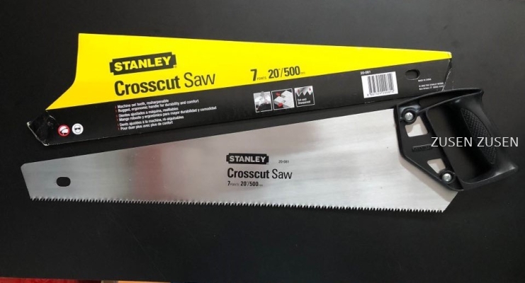 Stanley Plastic Handle HandSaw Crosscut 20"(20-081)