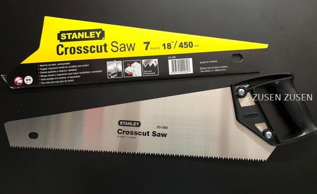 Stanley Plastic Handle HandSaw Crosscut 18" (20-080)