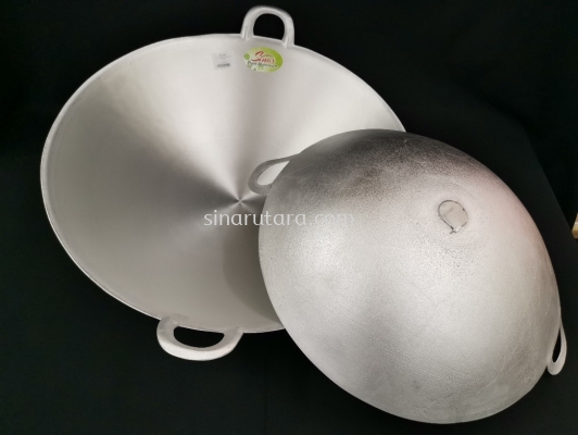 SUA-09 9'' Aluminum Wok