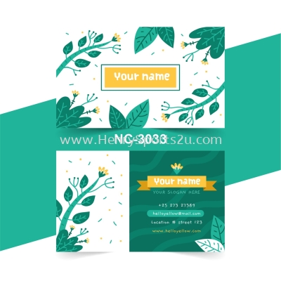 Flora Name Card - NC3033