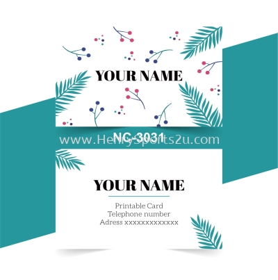 Flora Name Card - NC3031