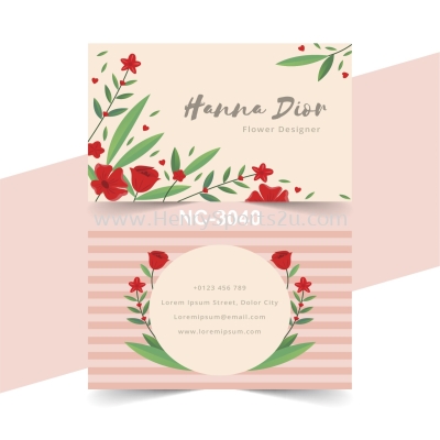 Flora Name Card - NC3040