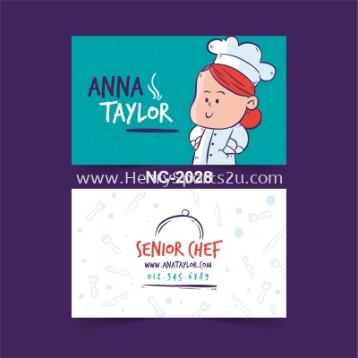 Restaurant Name Card - NC2028