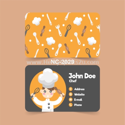 Restaurant Name Card - NC2029