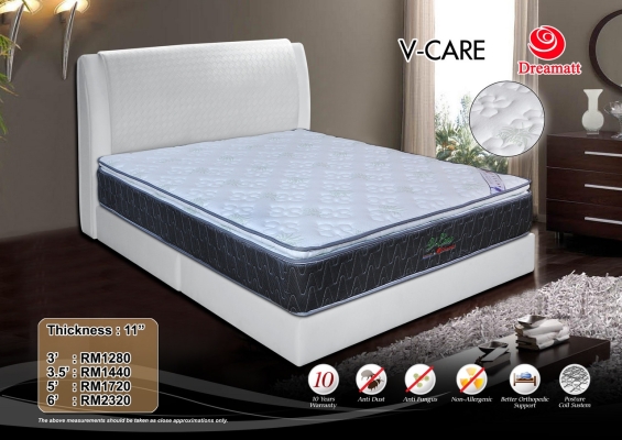 Dreamatt- V-CARE (classic bonnel spring system mattress)