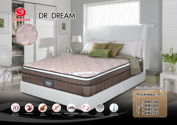 Dreamatt- DR DREAM (extra firm coil system mattress)