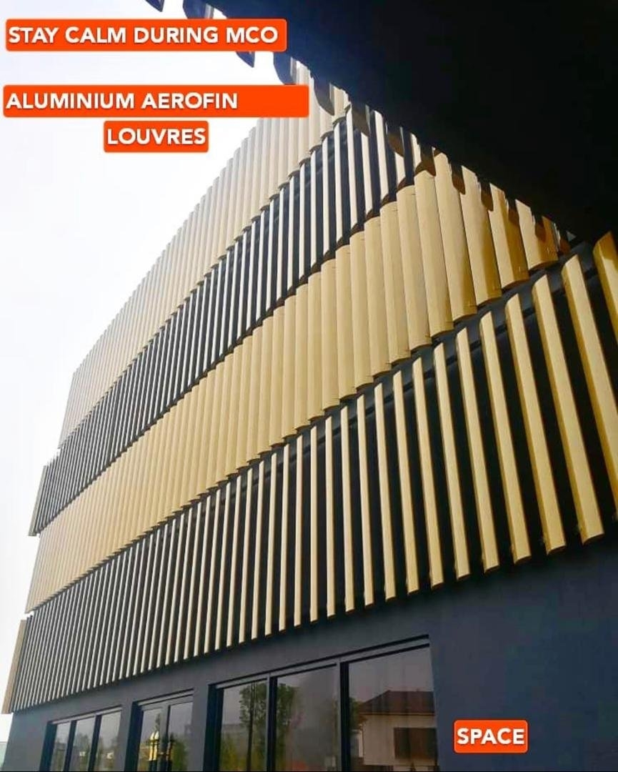 Aluminium Aerolites Louvres