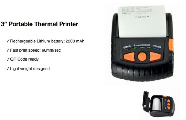 Portable Thermal Printer