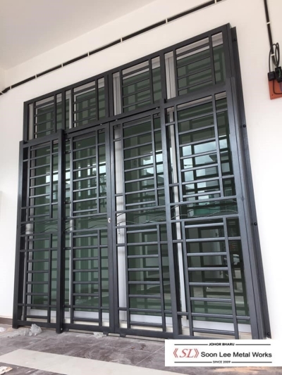 Powder Coated Metal Door Grill/Window Grill