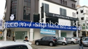 Klinik pergigian signature dental clinic Aluminium Ceiling trim casing 3D LED box up lettering signboard signage at kota damansara Petaling jaya Kuala Lumpur Aluminum Ceiling Trim Casing 3D Box Up Signboard