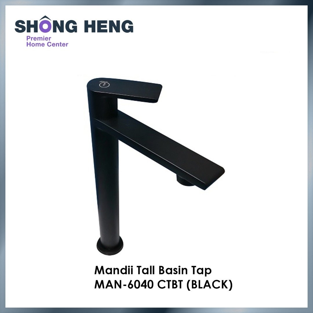 MANDII TALL BASIN TAP - MAN-6040 CTBT (BLACK)