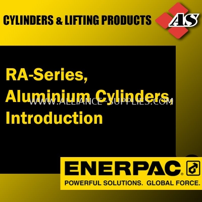 ENERPAC RA-Series, Aluminium Cylinders, Introduction