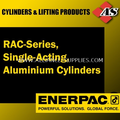 ENERPAC RAC-Series, Single-Acting, Aluminium Cylinders