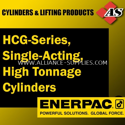 ENERPAC HCG-Series, Single-Acting, High Tonnage Cylinders